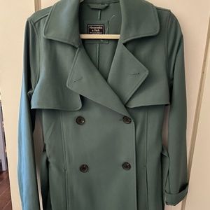 Abercrombie Drapey Trench Coat